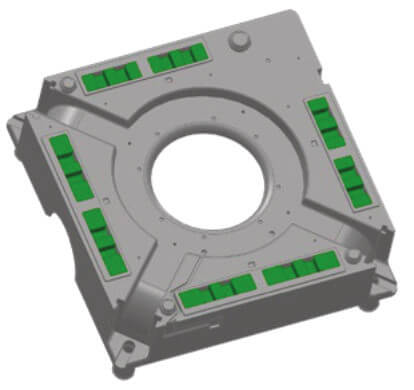 Deckenkassette Black Box Montagehilfe Installation